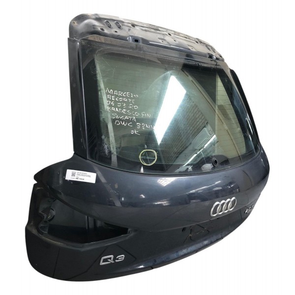 Tampa Traseira Porta Malas Audi Q3 2012 2013 2014 Sem Vidro