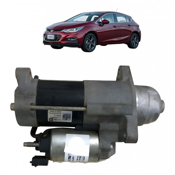 Motor Arranque Partida Gm Cruze 1.4 Aut 2017 2018 12673600