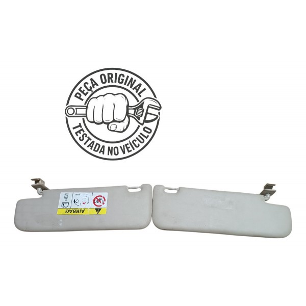 Par Quebra Sol Fiat 500 2009 2010 2011 2012 Com Espelho Orig