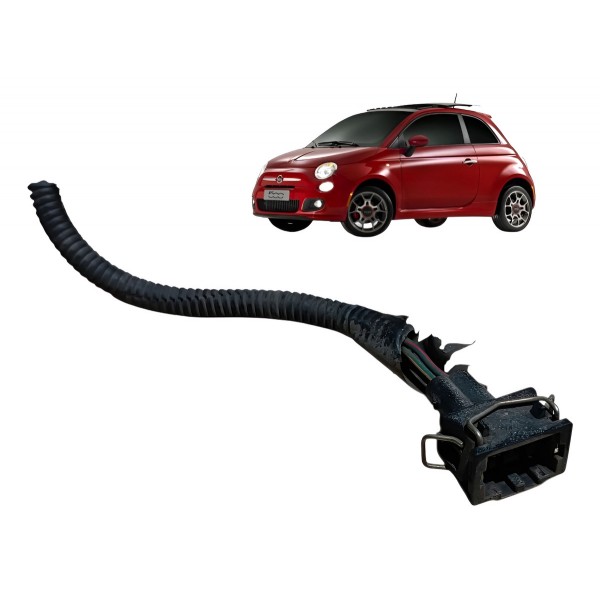 Chicote Plug Bomba Esguicho Limpador Fiat 500 2012 2013 2014