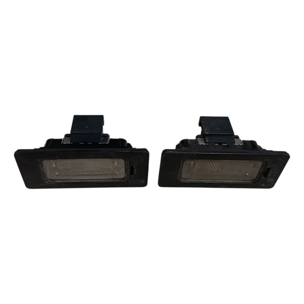 Par Lanterna Luz Placa Traseira Audi A4 2010 2011 2012 2013 Branco Ambos Lados
