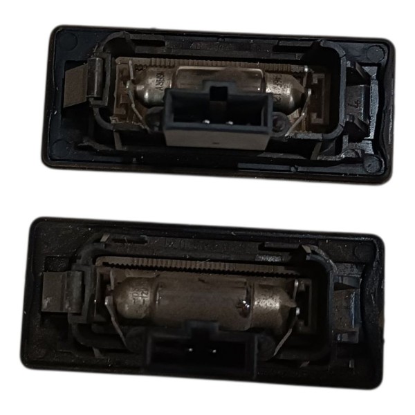 Par Lanterna Luz Placa Traseira Audi A4 2010 2011 2012 2013 Branco Ambos Lados