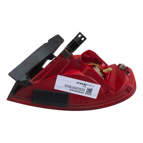 Lanterna Traseira Esquerda Audi A4 2010 2011 2012 Led Orig Vermelho Esquerdo/motorista