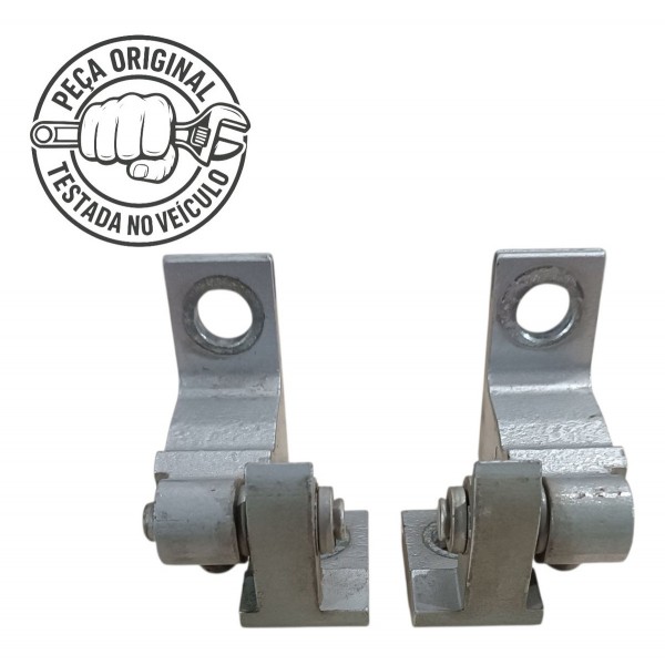 Par Dobradiça Porta Audi A4 2010 2011 2012 Traseira Esquerda