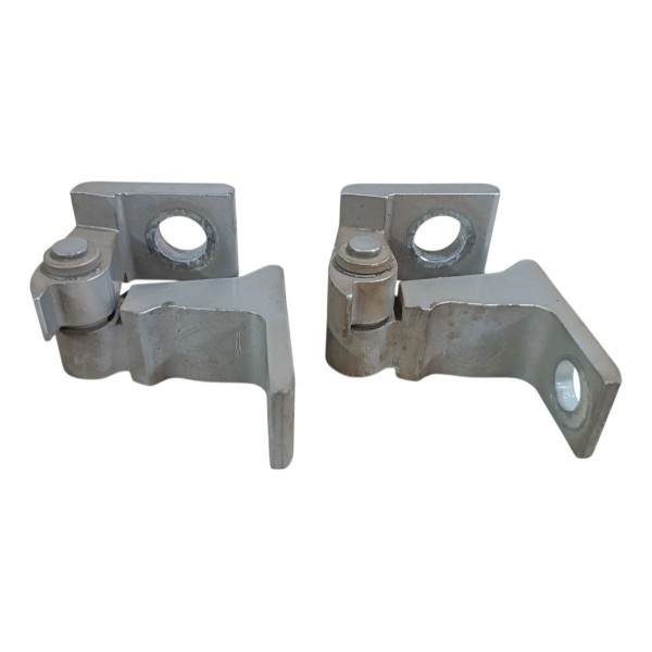 Par Dobradiça Porta Audi A4 2010 2011 2012 Dianteira Direita