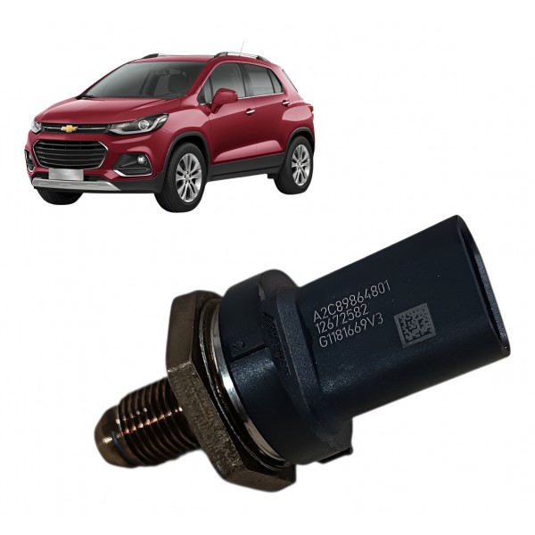 Sensor Pressão Combustível Gm Cruze 1.4 Turbo 12672582
