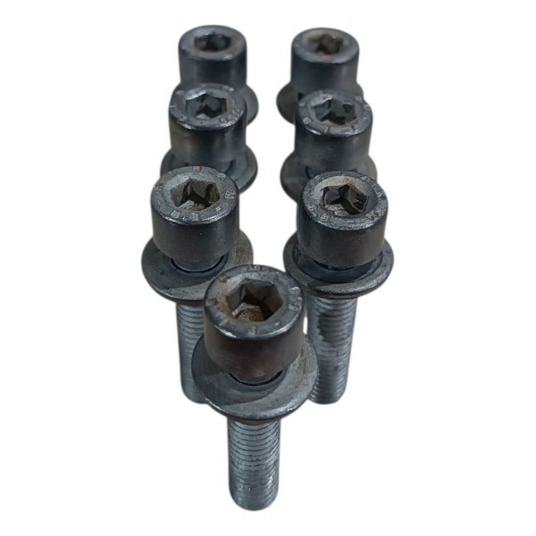 Jogo 7 Parafuso Coletor Admissão Gol Saveiro Voyage G6 G7 G8