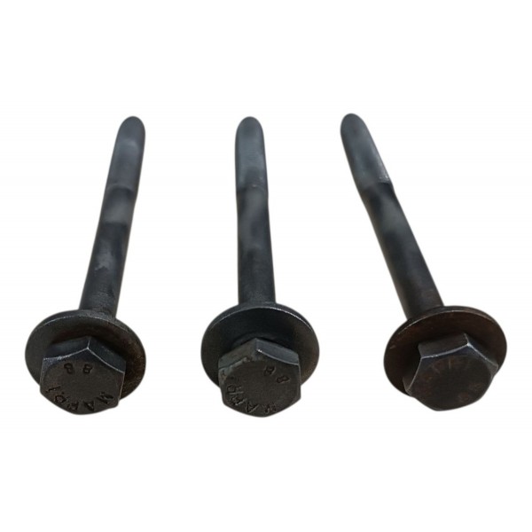 Jogo Parafuso Fixação Compresor Ar Gol Voyage Saveiro G6 G7