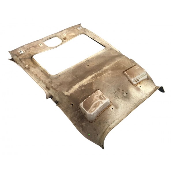 Forro Teto Fiat 500 2010 2011 2012 2013 Preto Com Teto Solar