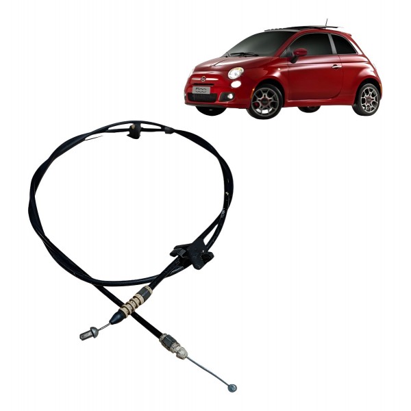 Cabo Abertura Capo Dianteiro Fiat 500 2011 2012 2013 2014