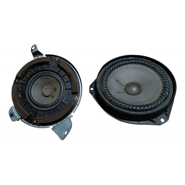 Par Auto Falantes Porta Fiat 500 Original 2012 2013  2014 Preto