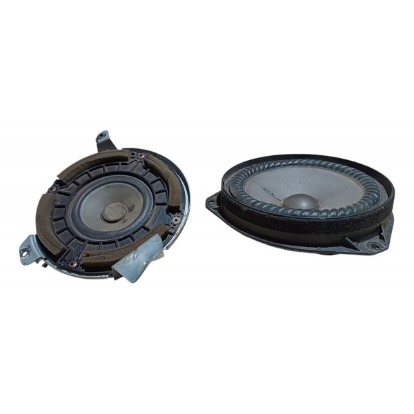 Par Auto Falantes Porta Fiat 500 Original 2012 2013  2014 Preto