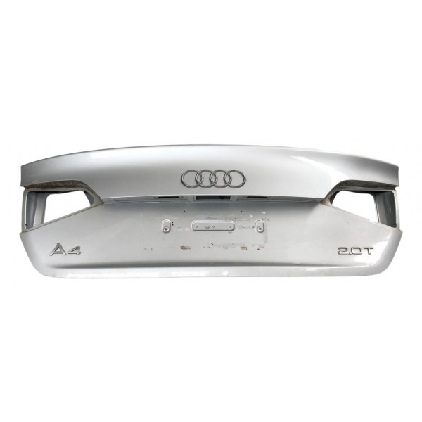 Tampa Traseira Porta Malas Audi A4 2010 2011 2012 Prata Orig Prateado