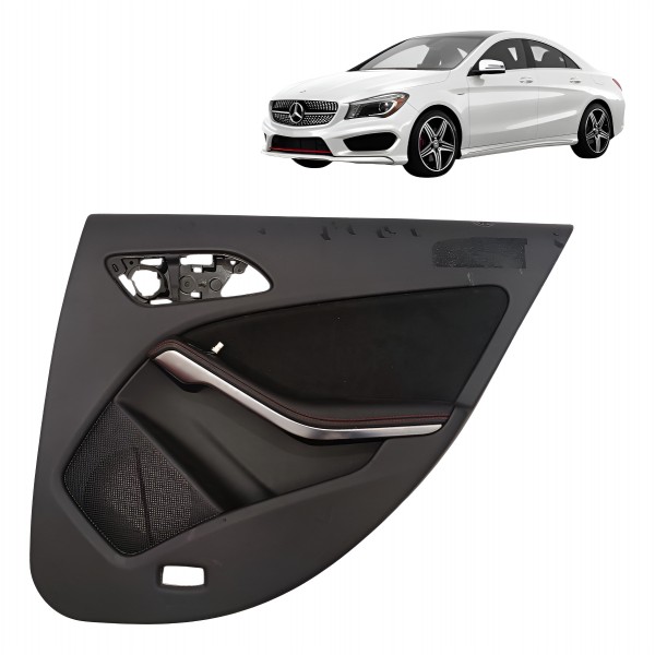 Forro Porta Traseira Direita Mercedes Cla200 2015 2016 2017