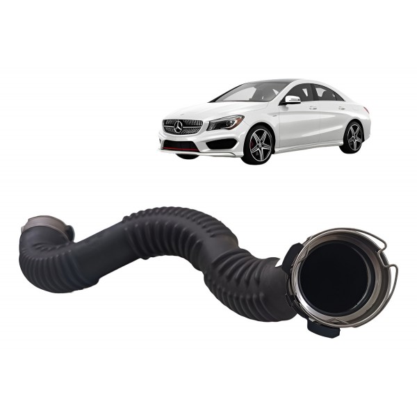 Mangueira Intercooler Mercedes Cla250 2.0 Turbo 2015 2016 Preto