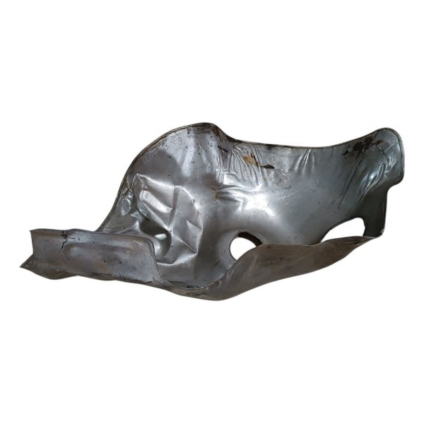 Protetor Termico Coletor Mercedes B200 A200 Gla 200 2.0 Orig Prateado