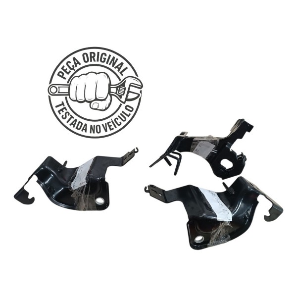 Kit Fixação Banco Traseiro Mercedes Cla250 2015 2016 2017 Preto