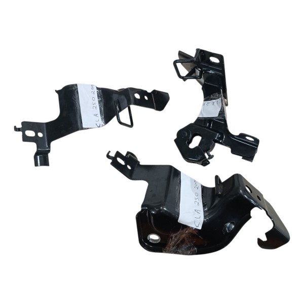 Kit Fixação Banco Traseiro Mercedes Cla250 2015 2016 2017 Preto