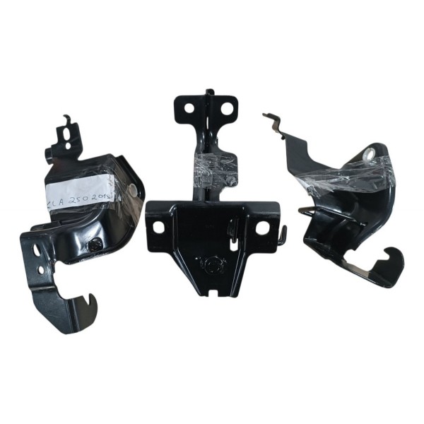Kit Fixação Banco Traseiro Mercedes Cla250 2015 2016 2017 Preto