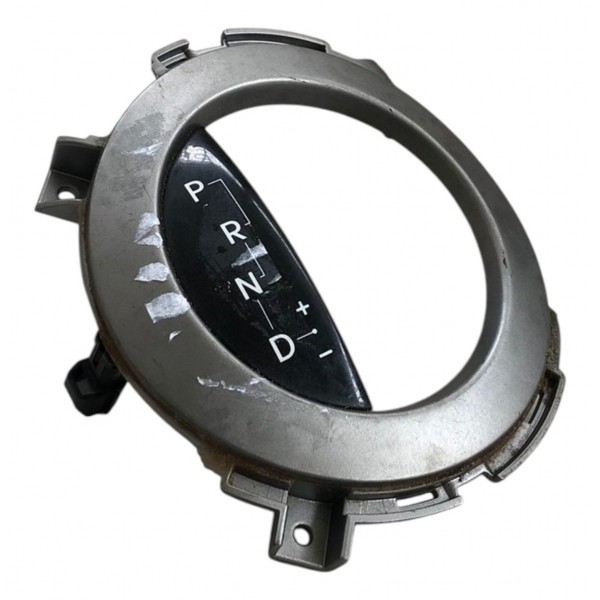 Moldura Acabamento Alavanca Cambio Veloster 2013 2012 2014 Lisa Prateado