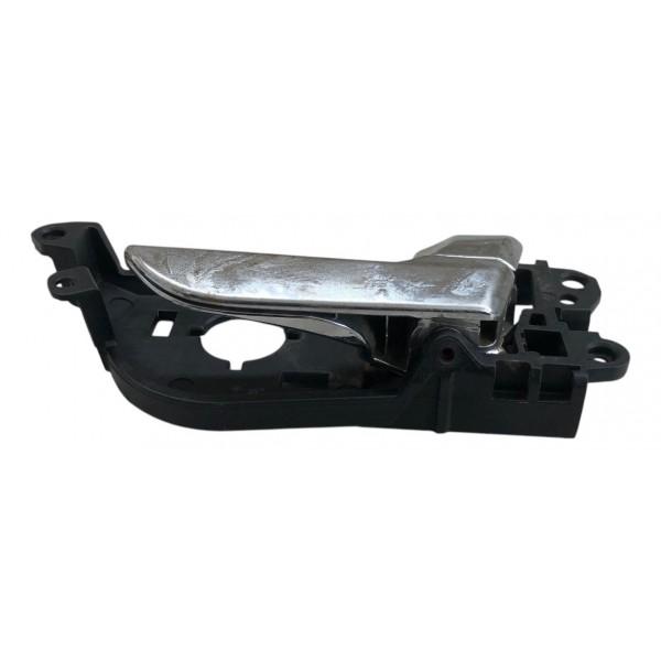 Maçaneta Interna Porta Direita Veloster Hyundai 2012 2013 Prateado Dianteira