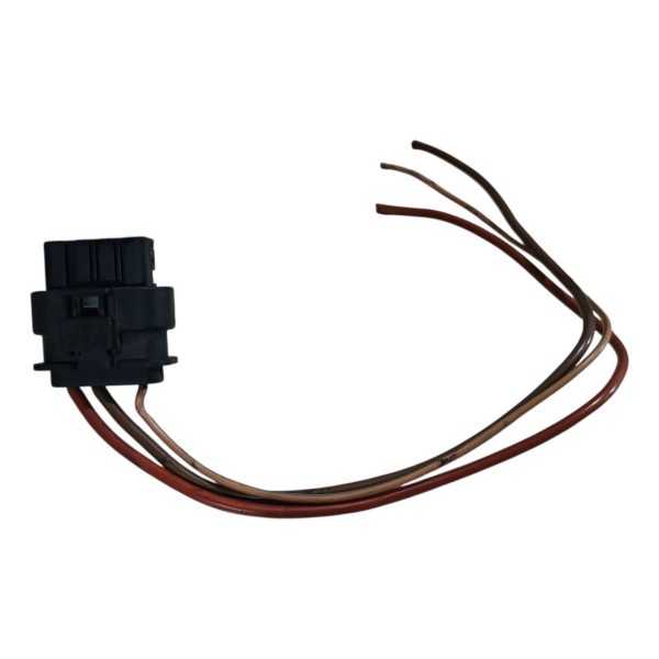 Plug Conector Chicote 3 Fios Motor Limpador C180 C200 2012