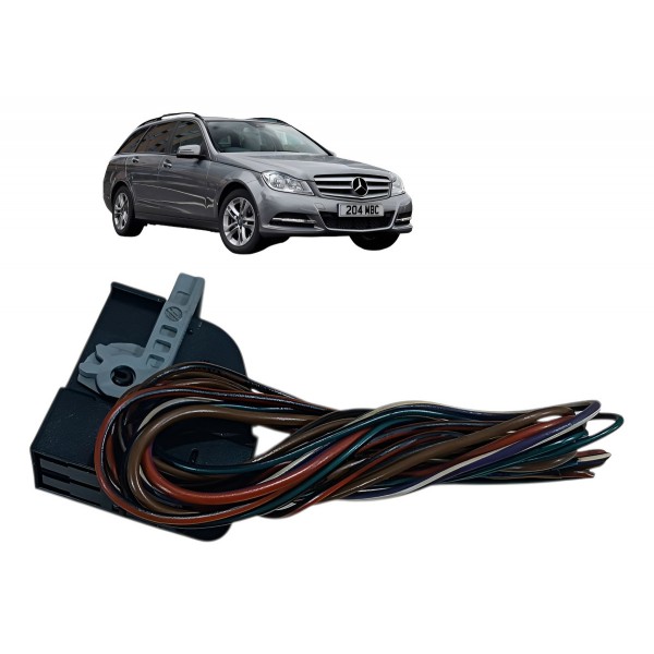 Plug Conector Chicote 10 Fios Comando Ar Mercedes C180 C200