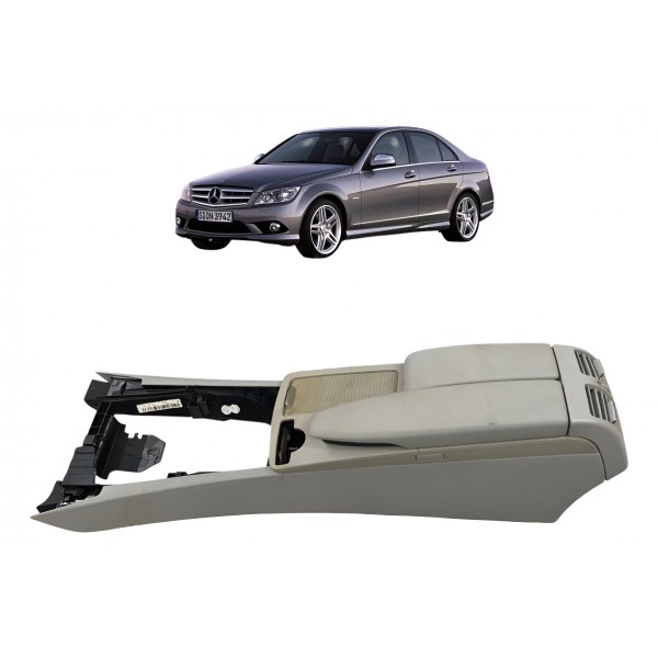 Console Central Mercedes C180 C200 Cinza Original 2012 2013