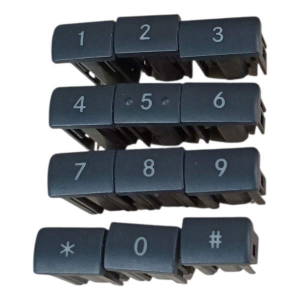 Capas Botões Teclas Numerais Comando Mercede C180 C200 2012