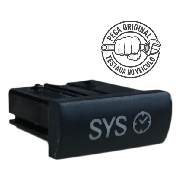 Capa Botão Tecla Sys Radio Mercedes C180 C200 2011 2012 2013