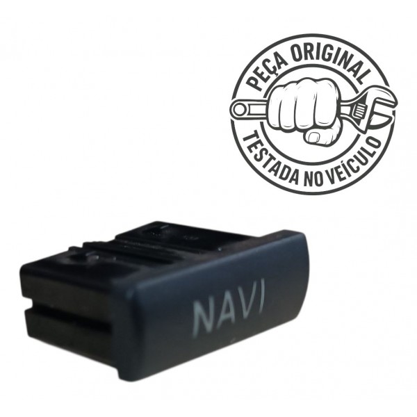 Capa Botão Navi Radio Aparelho Som Mercedes C180 C200 2012
