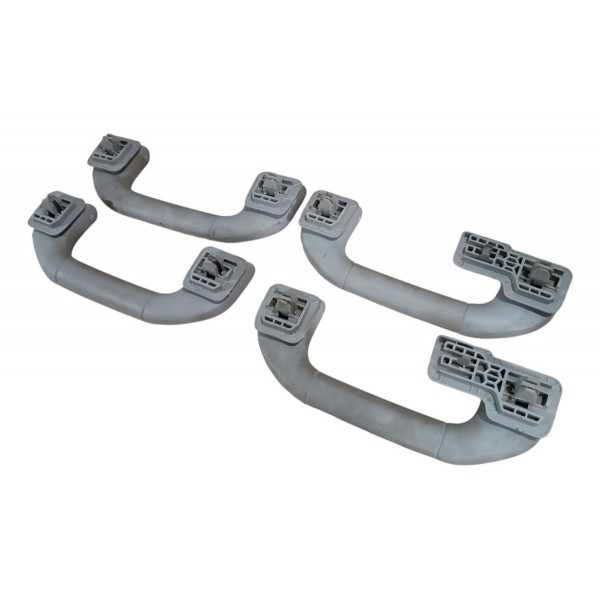 Jogo Alça Teto Pega Mão Mercedes C180 C200 2011 2012 2013 Cinza