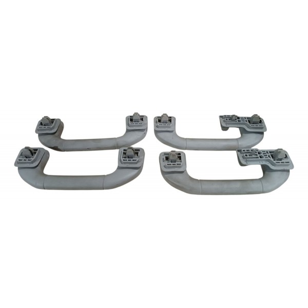 Jogo Alça Teto Pega Mão Mercedes C180 C200 2011 2012 2013 Cinza