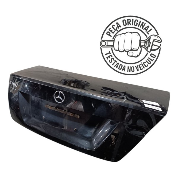 Tampa Traseira Porta Malas Mercedes C180 C200 2011 2012 2013 Preto