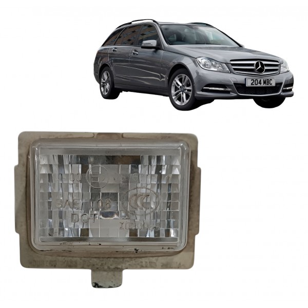 Luz Placa Traseira Mercedes C180 C200 2011 2012 2013 Orig