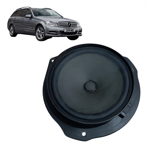 Auto Falante Porta Mercedes C180 C200 2012 Dianteira Direita Preto