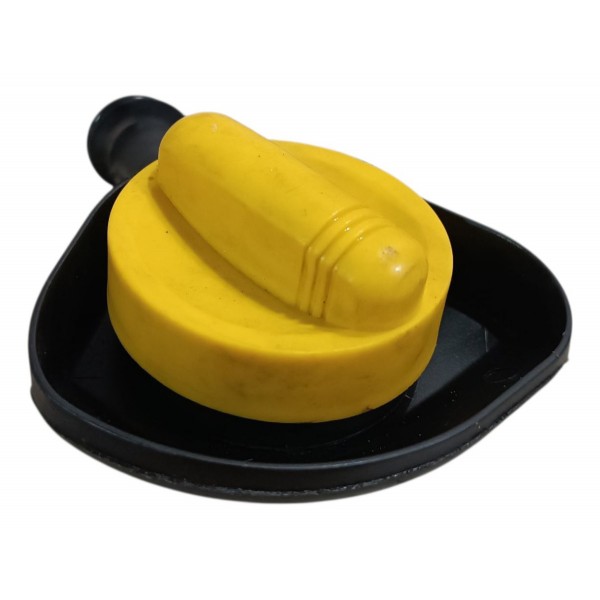 Tampa Bocal Enchimento Oleo Motor Sandero Logan 1.0 16v 2012 Amarelo
