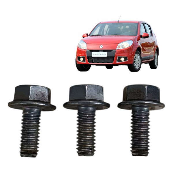 Parafuso Polia Bomba Direção Hidráulica Sandero 1.0 16v 2012