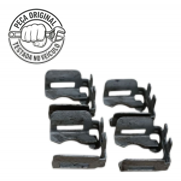 Jogo Trava Bico Injetor Sandero Logan 1.0 16v 2011 2012 2013