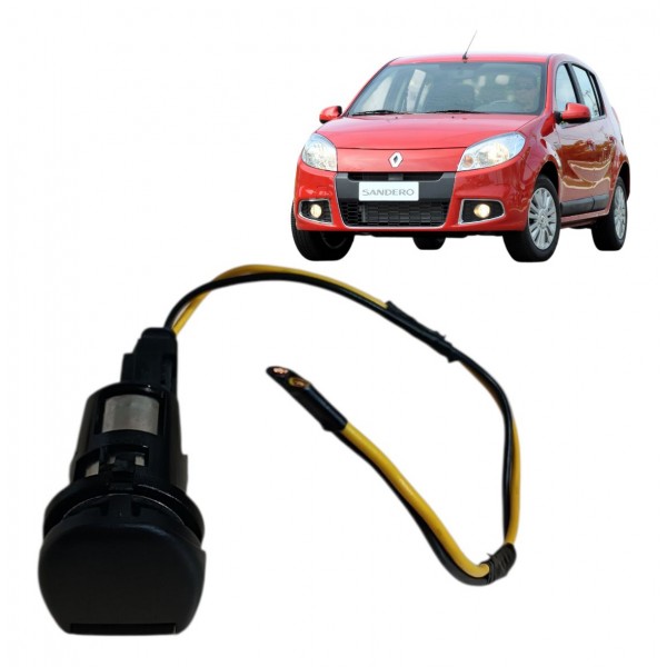 Tomada Carregador 12v Console Renault Sandero Logan 2012