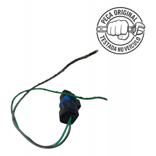 Plug Conector Motor Esguicho Limpador Sandero Logan 2012