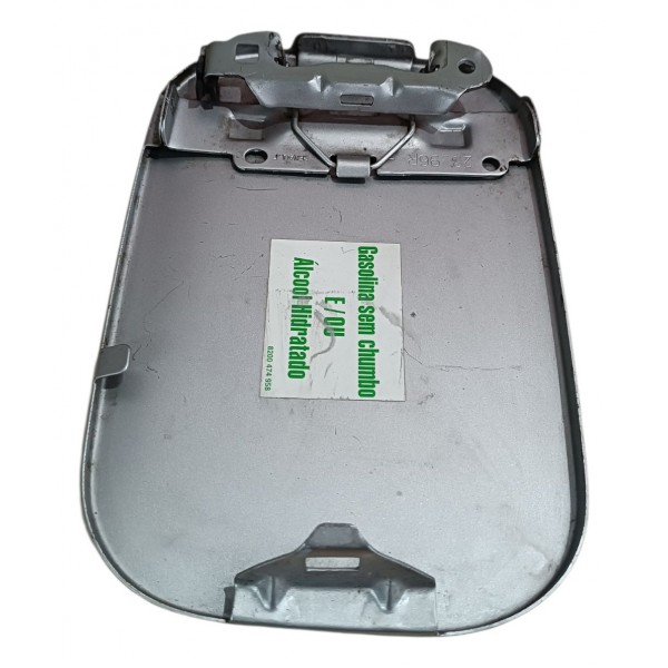 Portinhola Tampa Combustível Renault Sandero 2012 2013 Prata 2013 Prateado