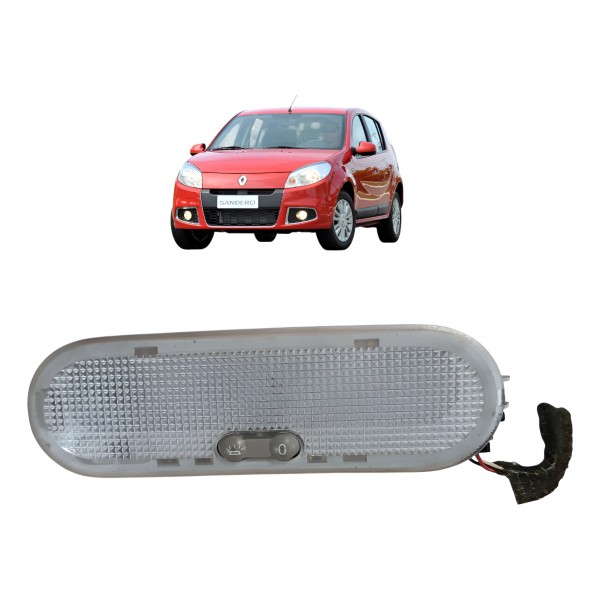 Luz Teto Cortesia Renault Logan Sandero Clio 2011 2012 2013