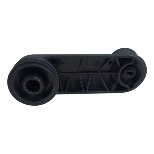 Maçaneta Manivela Vidro Manual Sandero Logan Master Kangoo Preto
