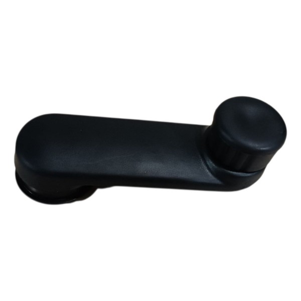 Maçaneta Manivela Vidro Manual Sandero Logan Master Kangoo Preto