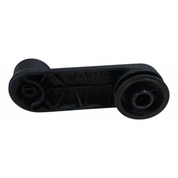 Maçaneta Manivela Vidro Manual Sandero Logan Master Kangoo Preto