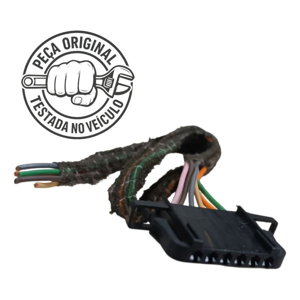 Plug Chicote Conector Pedal Acelerador Sandero 2012 6 Fios