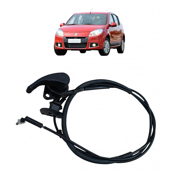 Cabo Abrir Abertura Capo Dianteiro Renault Sandero 2012 2013