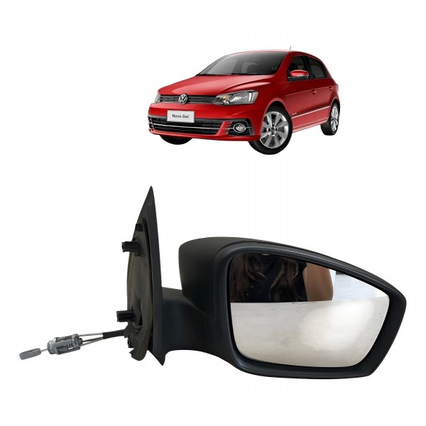 Espelho Retrovisor Manual Direito Vw Gol G5 G6 2010 A 2016