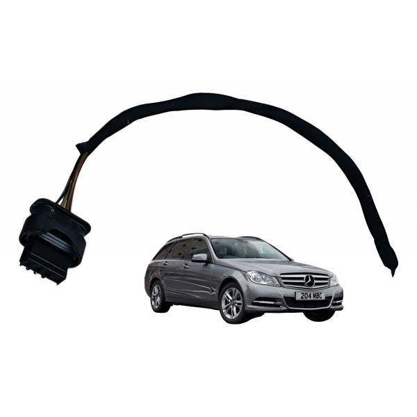 Plug Conector Chicote Fechadura Traseira Direita C180 2012